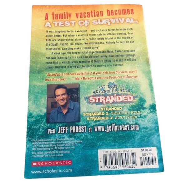 Stranded Paperback –2013 by Jeff Probst (Author), Chris Tebbetts (Author) - Picture 3 of 3